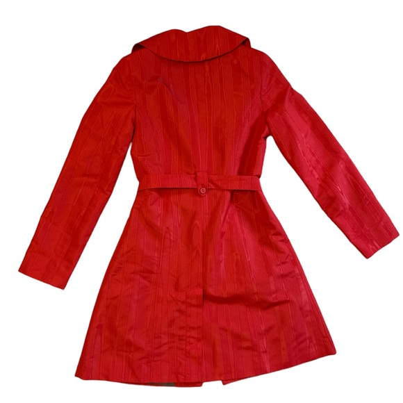 Vibrant Red Rain Jacket - Picture 3 of 6